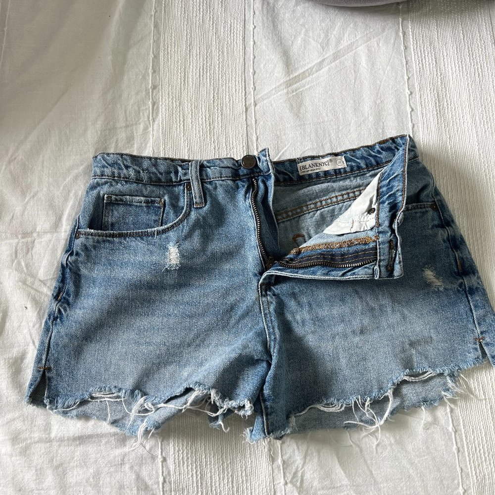 Blank NYC Denim Cutoff Shorts - Size 29